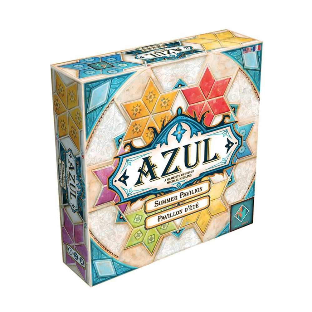 Authentic Azul Board Game - Summer Pavilion-Bilingual Age 8+ New Sealed